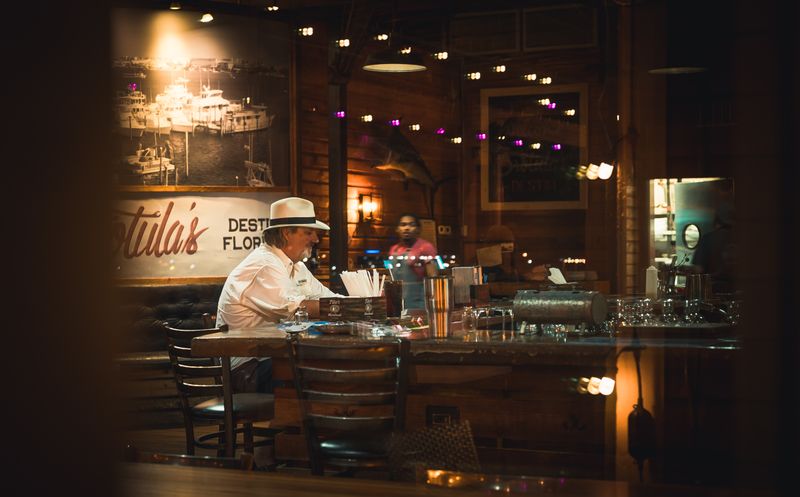 Hangry Joe's hot chicken franchise restaurant interior