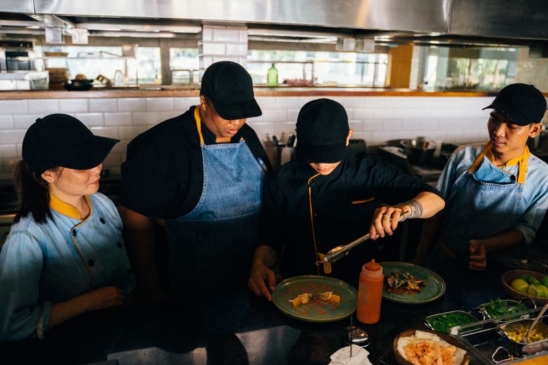 Maria Torres, Head Chef at Hangry Joe's